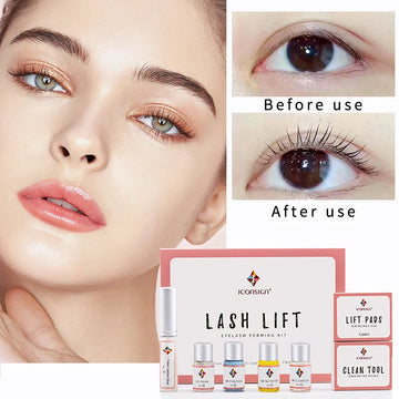 Lash Lift Kit – Eyelash Perming & Enhancer Serum for Gorgeous, Curled Lashes