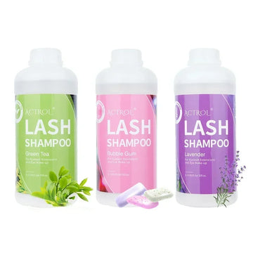 1000ml Eyelash Remover Foam & Lash Shampoo Kit – Pump Press Cleanser for Lash Extensions