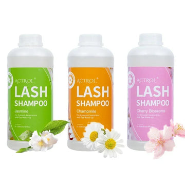 1000ml Eyelash Remover Foam & Lash Shampoo Kit – Pump Press Cleanser for Lash Extensions